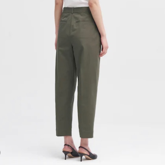 THEORY Women’s Spring / Summer Olive Green Office Trousers Pants (new wi… - Picture 2 of 11
